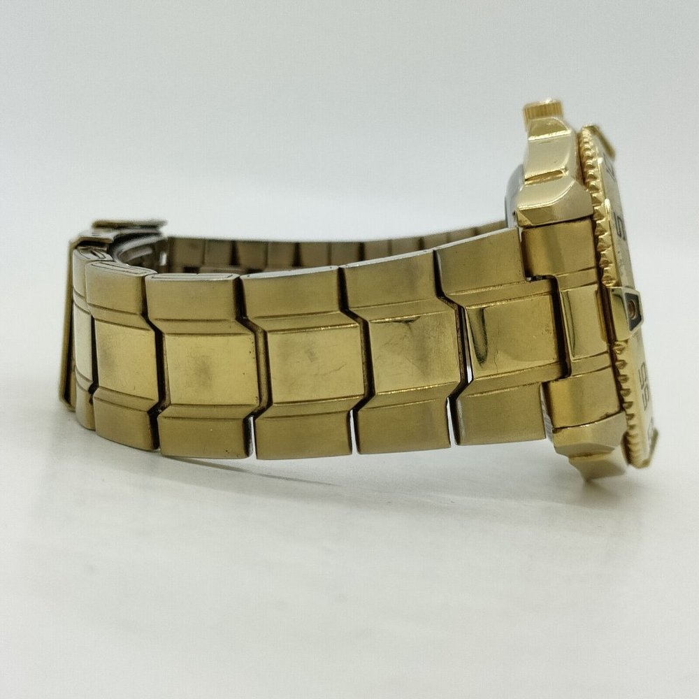 Seiko Watch 7S36-00Y0 5 sports 39mm Men's Black X Gold 1308300 - Picture 5 of 9